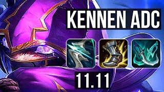 KENNEN & Nami vs MISS FORTUNE & Seraphine ADC  Rank 2 Kennen 1226  NA Challenger  v11.11