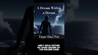 A Dream Within A Dream by Edgar Allan Poe  Dark Poetry Narration