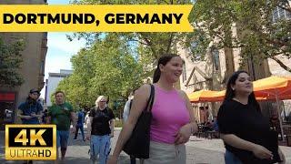 Dortmund Germany Walking Tour【4K 60fps】  جولة في مدينة دورتموند ألمانيا