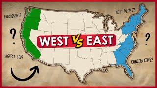 How Do The East Coast & West Coast Compare? USA