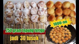 Sate Donat Gula Dingin ‖ Ide jualan 1000-an Sate donat jadul