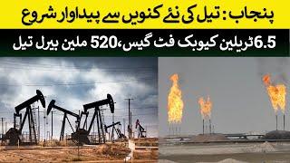 Punjab Oil production started from New Well. 6.5TCF Gas & 520 million Barrel oil reserves