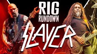 Slayer Rig Rundown with Kerry King Tom Araya and Gary Holt — Ultimate Guitar & Bass Gear Tour