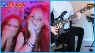 Guitarist BLOWS MINDS on OMEGLE with perfect pitch