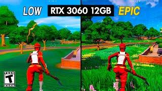 Fortnite RTX 3060 12GB All Settings Chapter 4 1080p