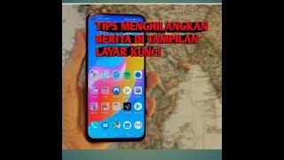 Cara menghilangkan iklan atau berita di layar kunci