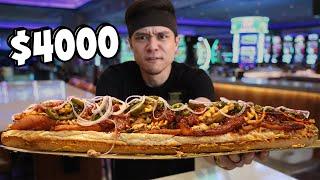 I set the $4000 MEGA HOT DOG RECORD