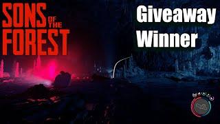 Sons Of The Forest Giveaway Contest Winner Announcement CONGRATULATIONS