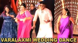 Varalaxmi Wedding Dance Video  Meena Prabhudeva Trisha Mehndi Sangeet  Varalakshmi - Nicholai