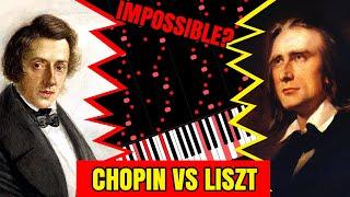 Epic Piano Battles of History Chopin vs Liszt