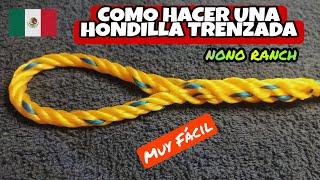 COMO HACER UNA HONDILLA TRENZADA