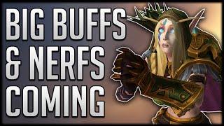 BIG Class Buffs & Nerfs Coming & HUGE Changes to Delve Difficulty