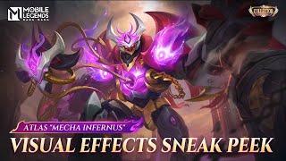 New Collector Skin  Atlas Mecha Infernus  Mobile Legends Bang Bang