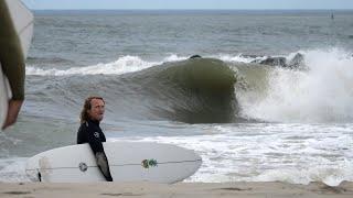Tropical Invest 92L Hits New Jersey w Clean Surf