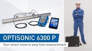 Ultrasonic clamp-on flowmeter for temporary flow measurement of liquids  KROHNE