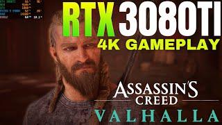 Assassins Creed Valhalla RTX 3080 Ti + Ryzen 9 5900X  4K  Ultra Settings