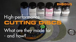 Knowledge in a nutshell What are high-performance cutting discs made from?