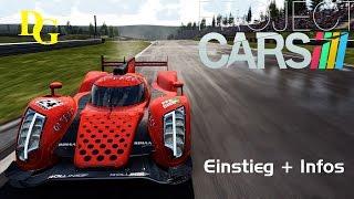 Project Cars #01 - Einstieg + Zusatzinformationen - Deutsch - Lets Play PROJECT CARS