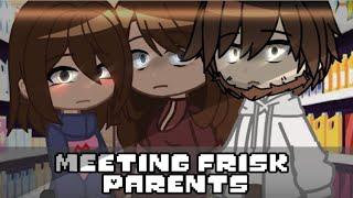  • meeting Frisks parents •  _Undertale_ My AU -Gacha Club-️