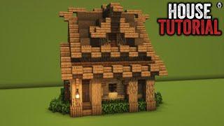 Minecraft Tiny Medieval House Tutorial