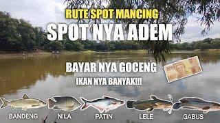 rute spot mancing di Jakarta  cuma bayar goceng