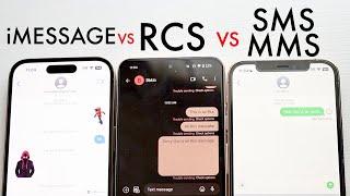 iMessage Vs RCS Vs SMSMMS Messages Comparison Review
