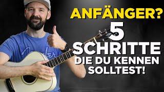 Du möchtest Gitarre lernen? So gehts