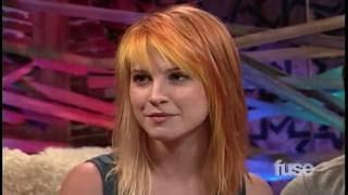 PARAMORE OLD INTERVIEW ON FUSE TV - THE SAUCE - NEW YORK - 03-05-2007