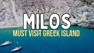 MILOS FULL DAY BOAT TOUR  Kleftiko Sarakiniko Beach Poliegos Island and More