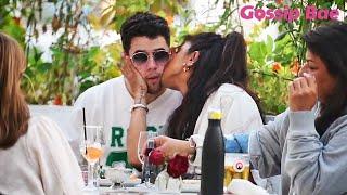 Nick Jonas and Priyanka Chopra pack on the PDA