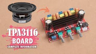 TPA3116 2.1 Class-D Amplifier Board Complete Information  Sound Review