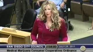 SD City Council on Medical Marijuana Ordinance - Donna Lambert Public Comment