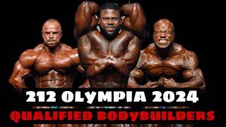 Hindi 14 bodybuilders who are qualified for the 212 Mr. Olympia 2024