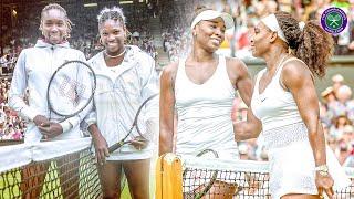 The Biggest Rivalries at Wimbledon Venus Williams v Serena Williams