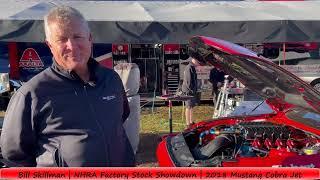 Bill Skillman  NHRA Factory Stock Showdown 18 Cobra Jet  Driver Interviews with Bobby Fazio