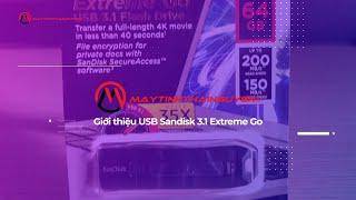 USB 3.1 Sandisk Extreme Go CZ800 64GB Review and Speedtest