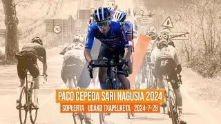 PACO CEPEDA SARI NAGUSIA 2024  UDAKO TXAPELKETA  SOPUERTA