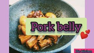 Pork belly  perut babi  hong kong Chinese food