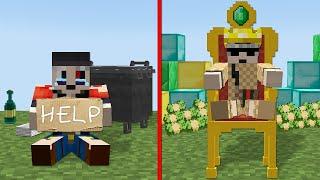 1$ DİLENCİ VS 1000$ MİLYONER - Minecraft