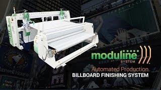 Automated Production Billboard Finishing System - Moduline I Miller Weldmaster