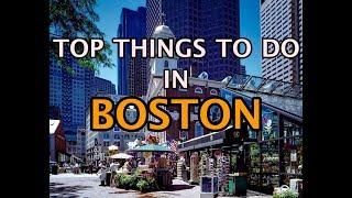 Top Things To Do in Boston Massachusetts 4K