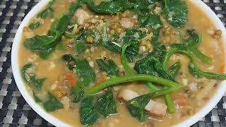 TIPID ULAMMonggo with Alugbatihealthy and easy recipe