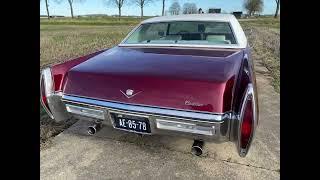 Super clean Cadillac Coupe de Ville. Red Baron