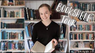 Aesthetic Bookshelves Tour with antique beautiful books 