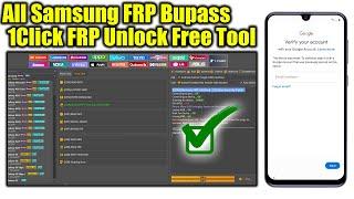Samsung FRP BypassUnlock 2023 With FRP Tool  All Samsung Google Account Remove Android 1213