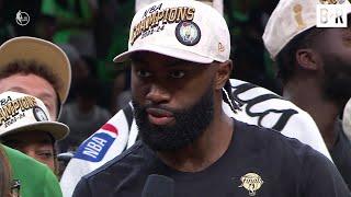 Boston Celtics FULL 2024 NBA Finals & MVP Trophy Presentation