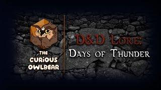 D&D Lore Days of Thunder