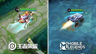 Mobile Legends VS Honor of Kings  Skill  Comparison 2023