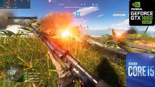 GTX 1660 SUPER+I5 10400F BATTLEFIELD 5 FPS TEST