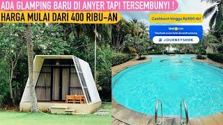 GLAMPING TERSEMBUNYI DI ANYER BARU BUKA HARGA TERJANGKAU  HORISON PONDOK LAYUNG #jalanjalanekarizal